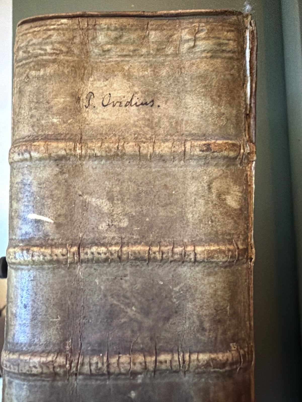 Antiek boek: P. Ovidius - Klassieke Latijnse literatuur, Ophalen