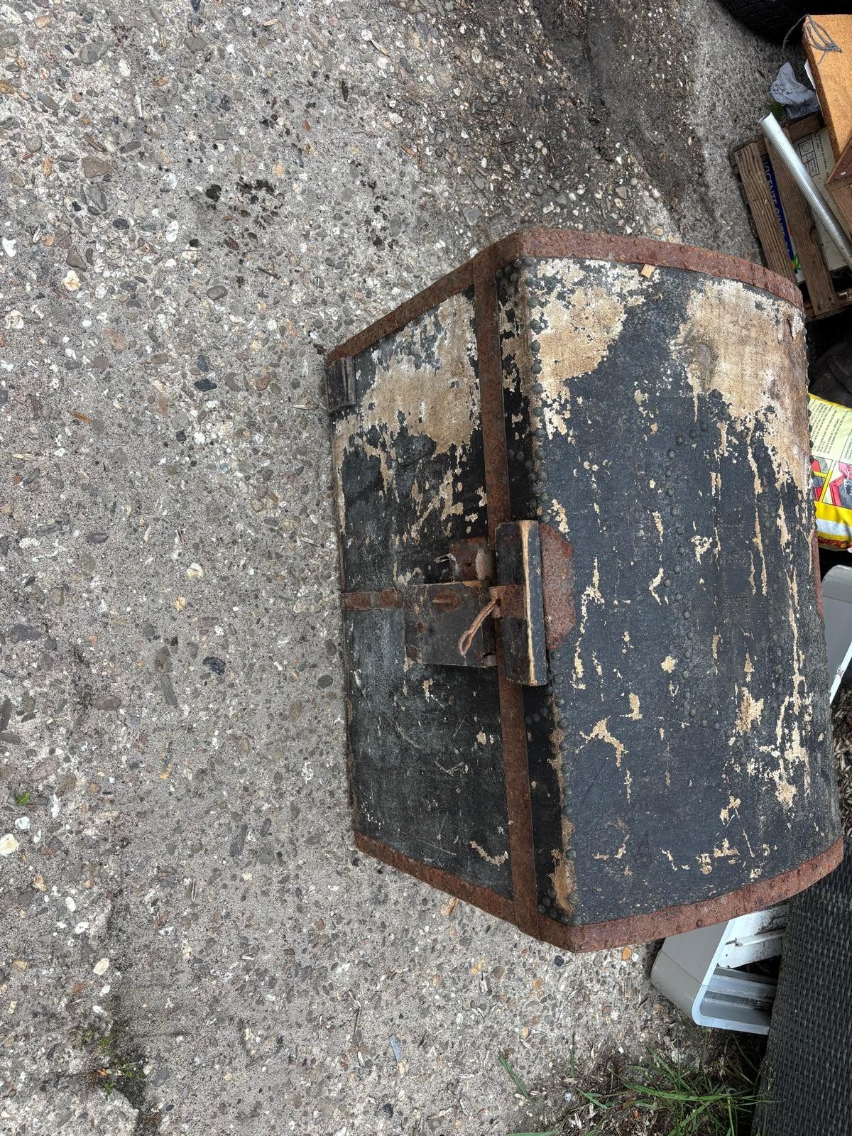 Oude kist, Ophalen, Minder dan 50 cm, Gebruikt, 50 tot 100 cm
