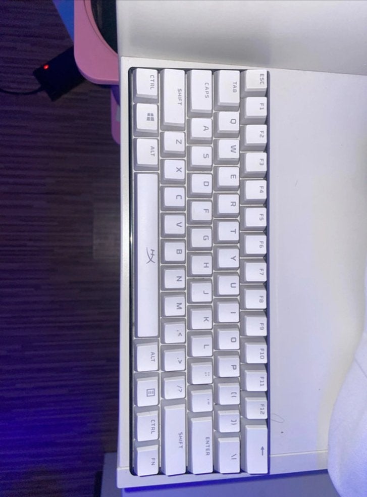 HyperX Alloy Origins 60 Gaming Toetsenbord, Computers en Software, Toetsenborden, Zo goed als nieuw, Qwerty, Bedraad, Gaming toetsenbord