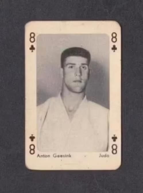 Speelkaart Anton Geesink Judo, Ophalen of Verzenden, Zo goed als nieuw