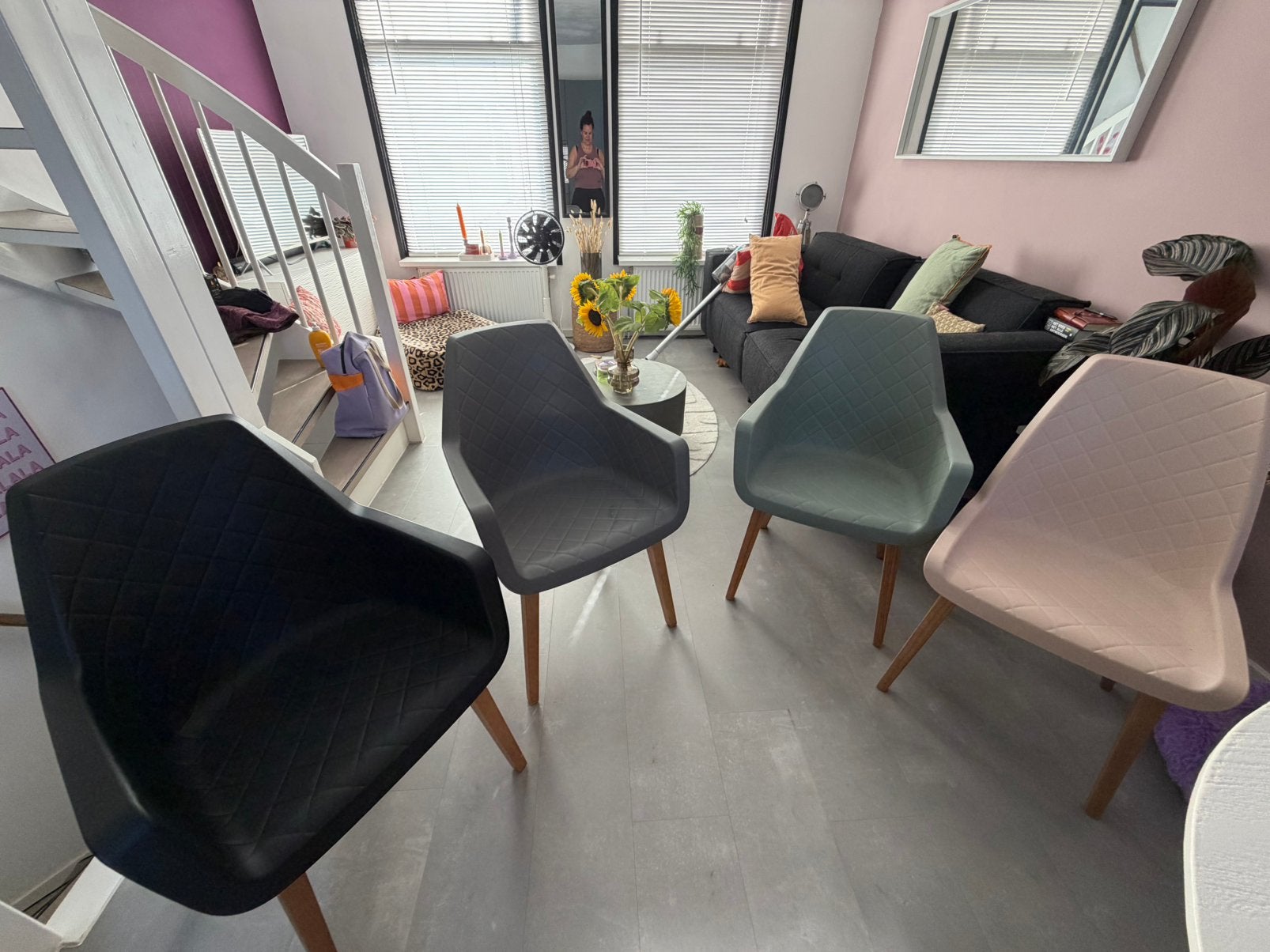 Stoelen Riviera Maison dining chair Amsterdam, Gebruikt, Overige kleuren, Vier, Modern