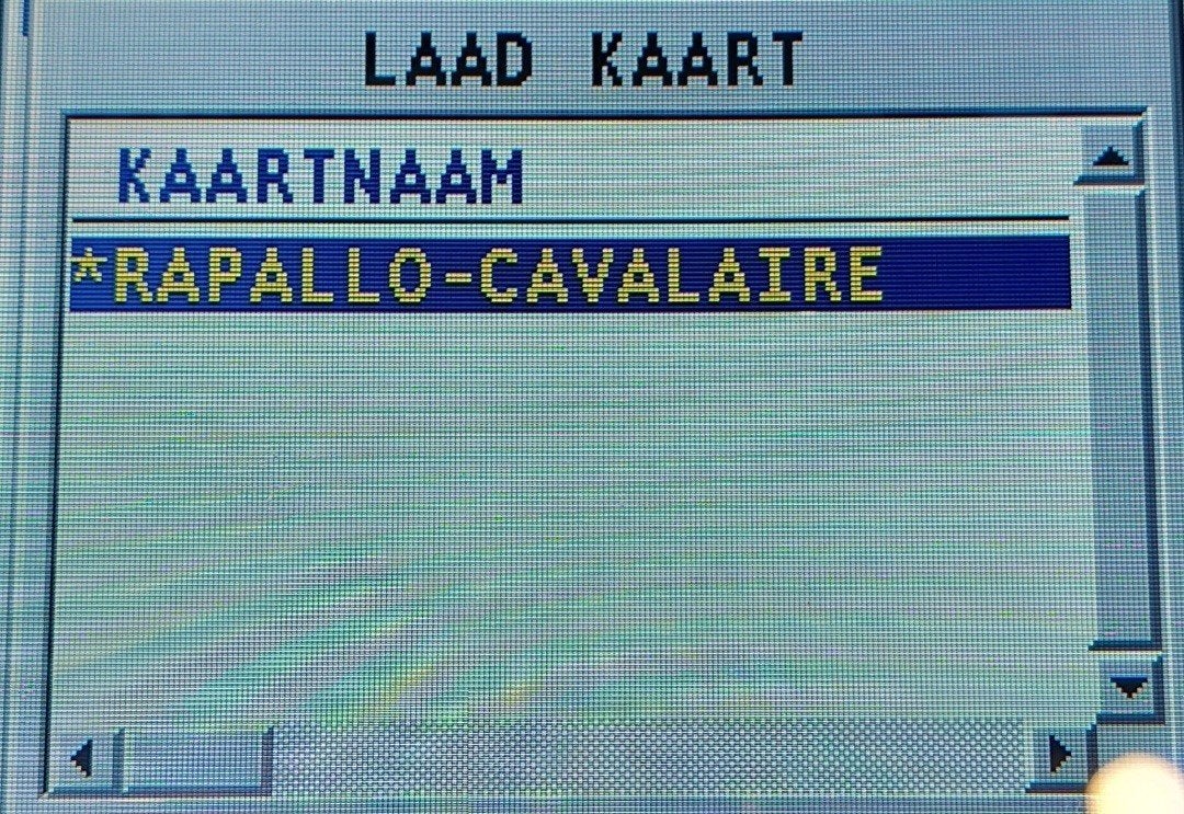 Navionics kaartje RAPALLO-CAVALAIRE, Ophalen of Verzenden, Zo goed als nieuw, Kaartplotter of Fish Finder