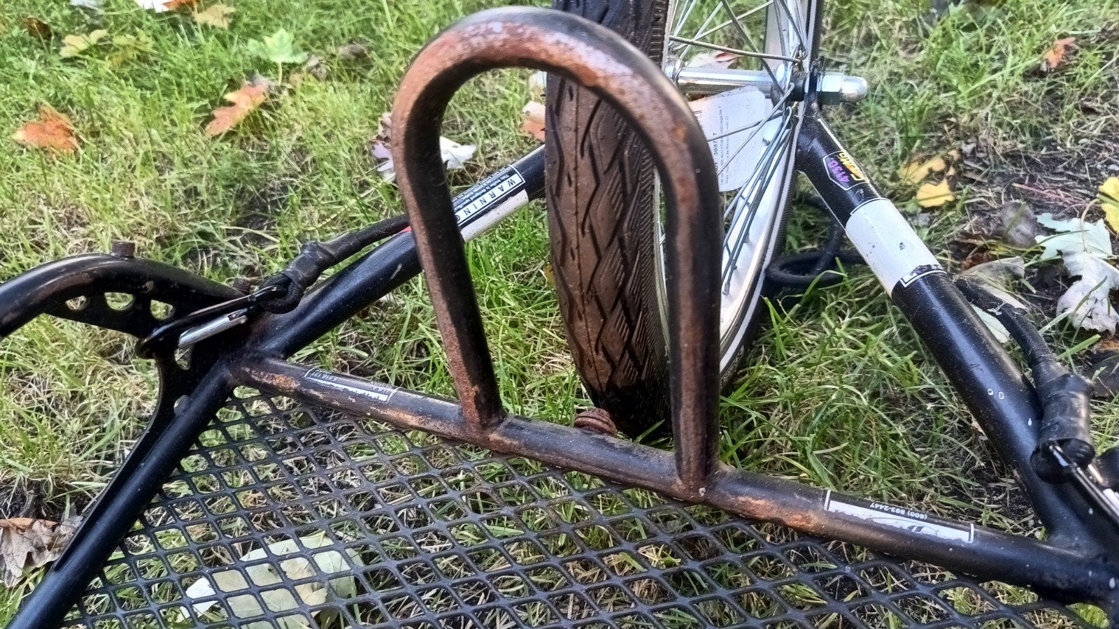BOB Yak trailer / aanhanger OPKNAPPER, Ophalen, Frame