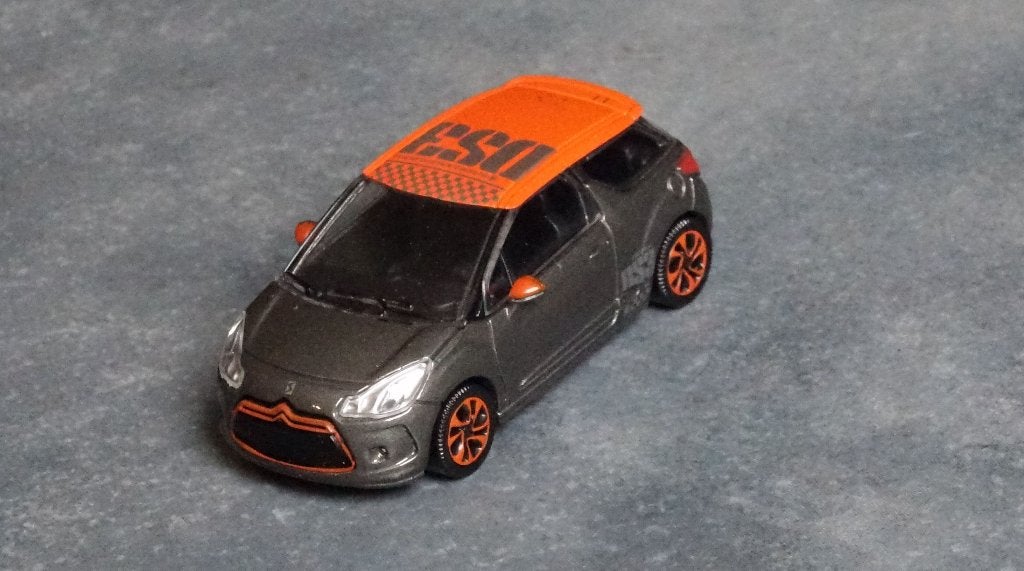Citroen DS3 Racing 1:64 Norev in OVP, Ophalen of Verzenden, Zo goed als nieuw, Auto