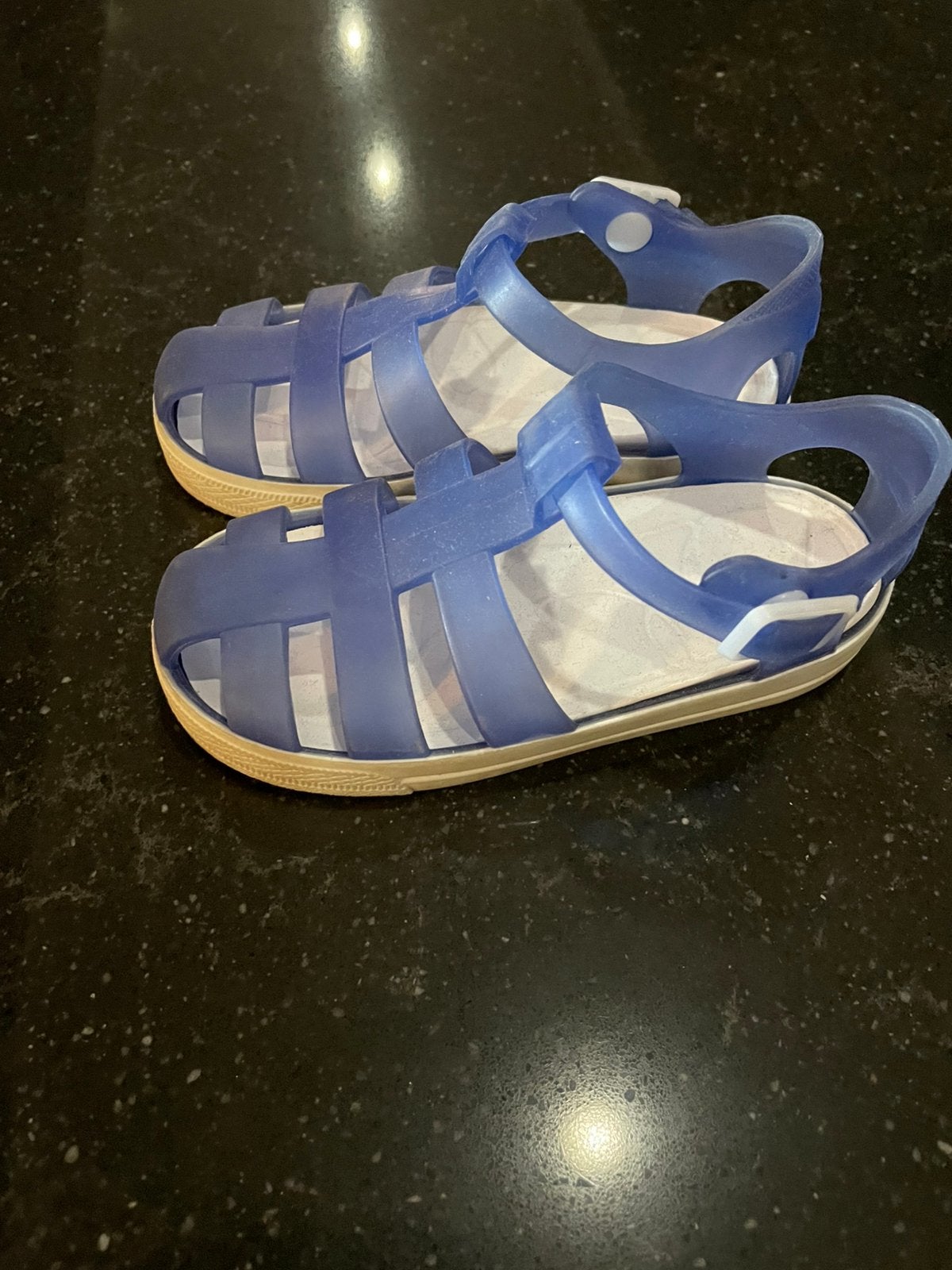Waterschoenen maat 21/22 donker blauw met drukknipper, Schoentjes, Jongetje of Meisje, Nieuw, Ophalen of Verzenden