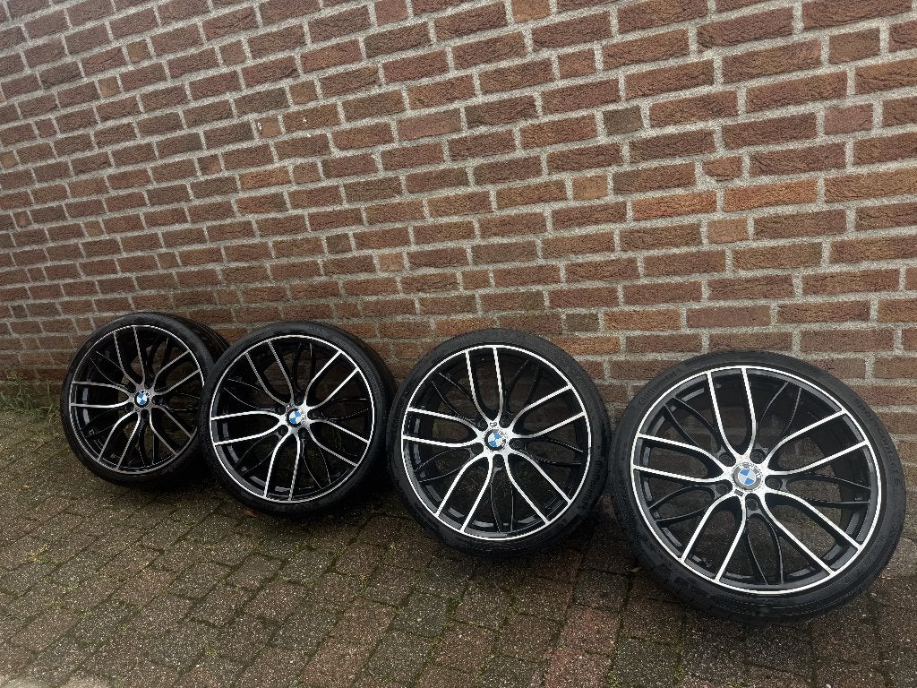 BMW 19 inch velgen 5x120, Gebruikt, Overige, Banden en Velgen, Winterbanden