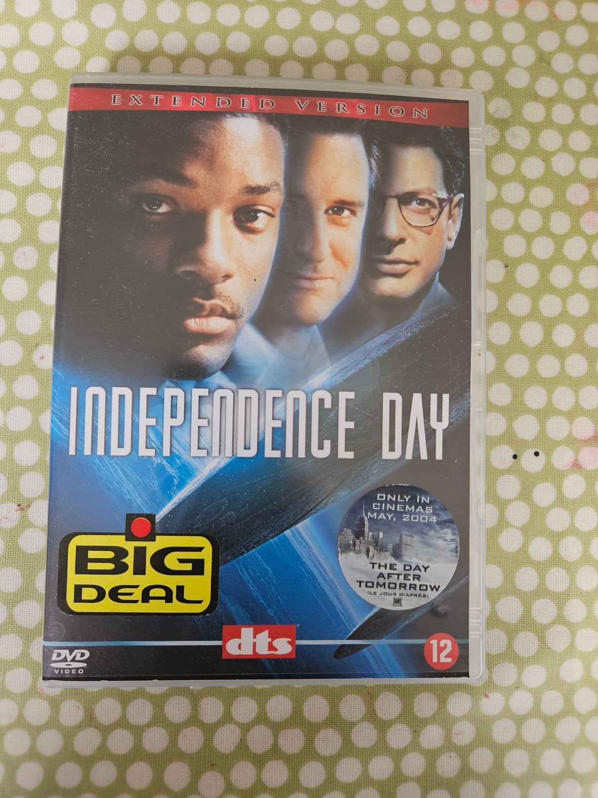 Independence Day (Extended Version) DVD - Actie/Sci-Fi, Inclusief doosje, Nederlands, Ophalen of Verzenden, Vanaf 12 jaar