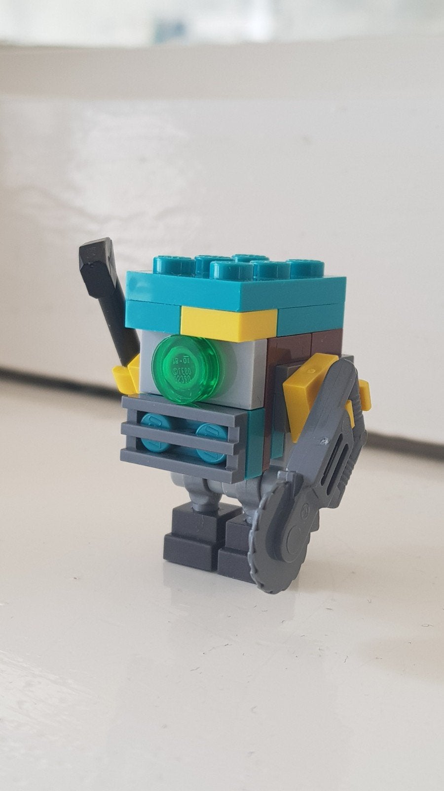 STAR WARS Poppetje/Minifig Gonk droid turquoise SW1041, Ophalen of Verzenden, Nieuw, Complete set, Lego