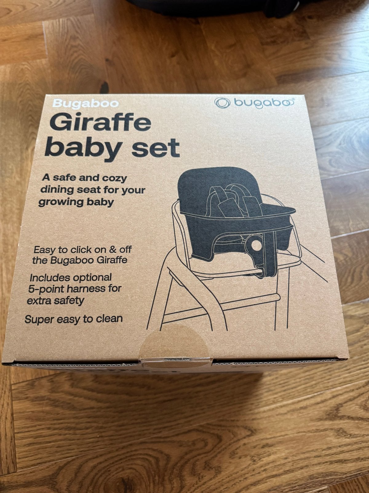 Bugaboo Giraffe Baby Set - Nieuw en Ongeopend, Ophalen of Verzenden, Nieuw, Meegroeistoel, Gordel(s)