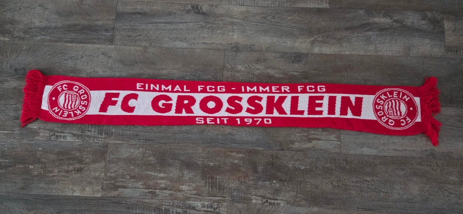 Sjaal FC Grossklein, Verzamelen, Ophalen of Verzenden, Zo goed als nieuw, Buitenlandse clubs, Vaantje of Sjaal
