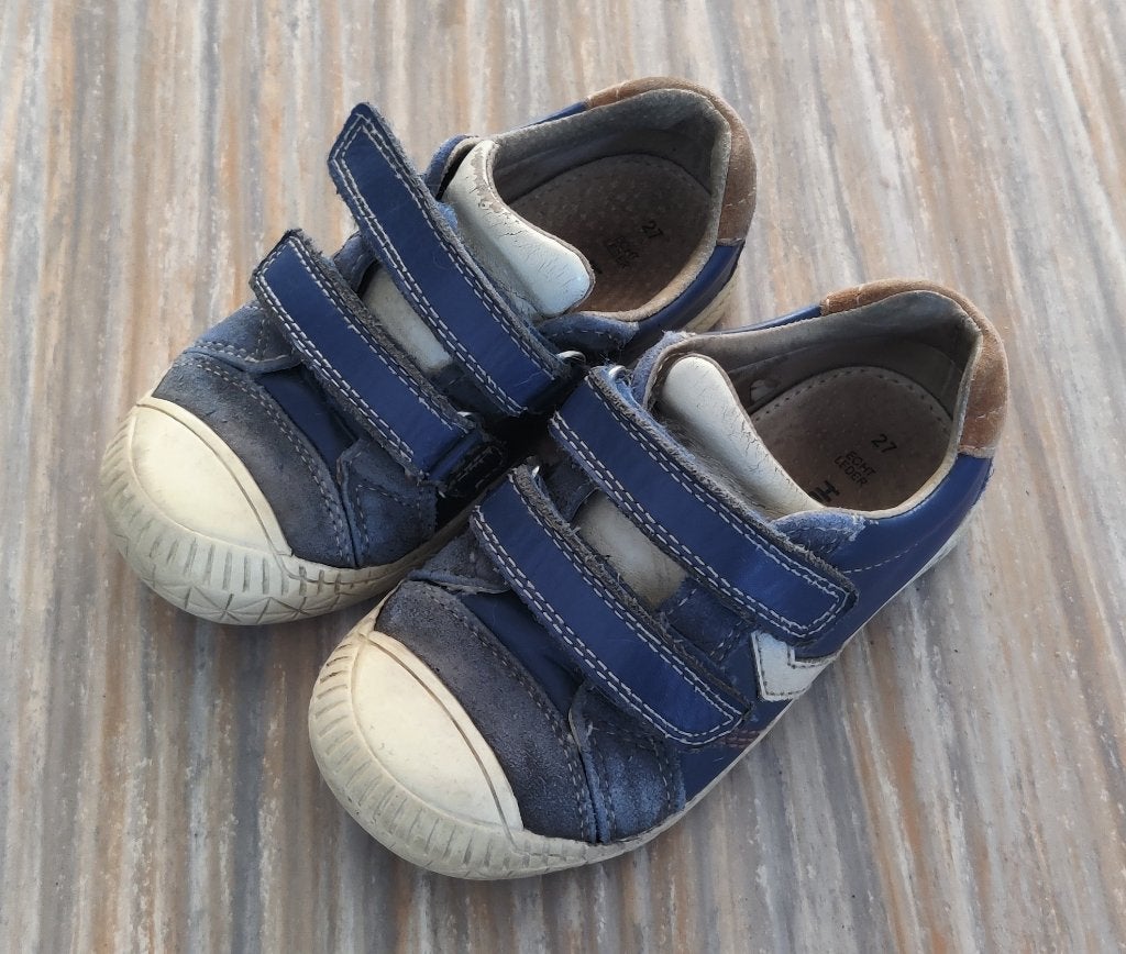 Leren jongensschoenen maat 27, merk Hush Puppies, Hush Puppies, Schoenen, Ophalen of Verzenden, Zo goed als nieuw