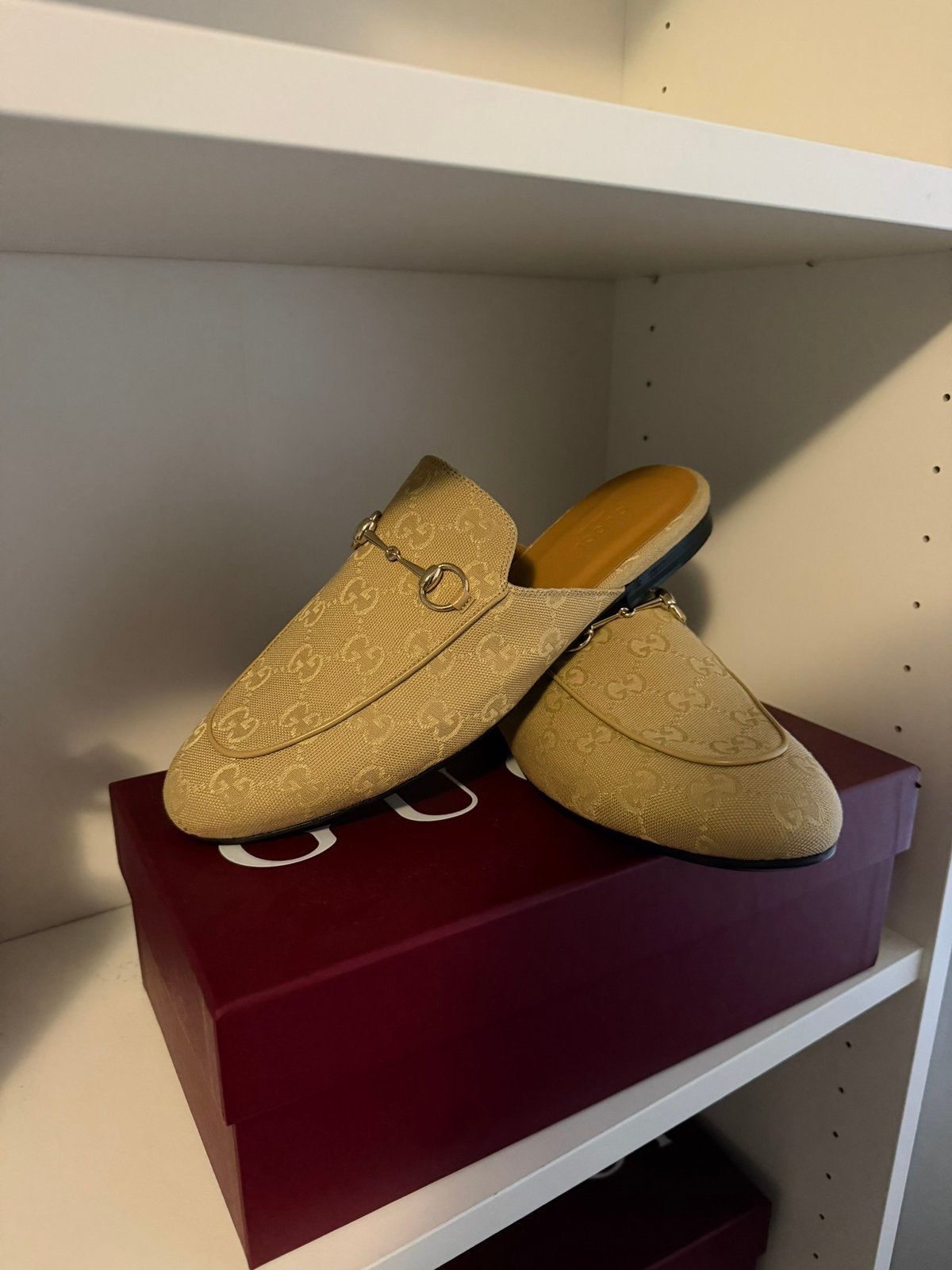 Gucci loafers, Ophalen, Nieuw, Instappers, Beige