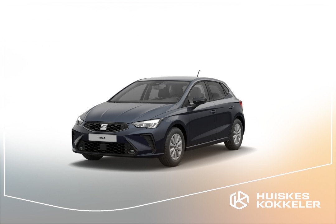 SEAT Ibiza, Auto's, Voorwielaandrijving, Euro 6, 95 pk, Blauw