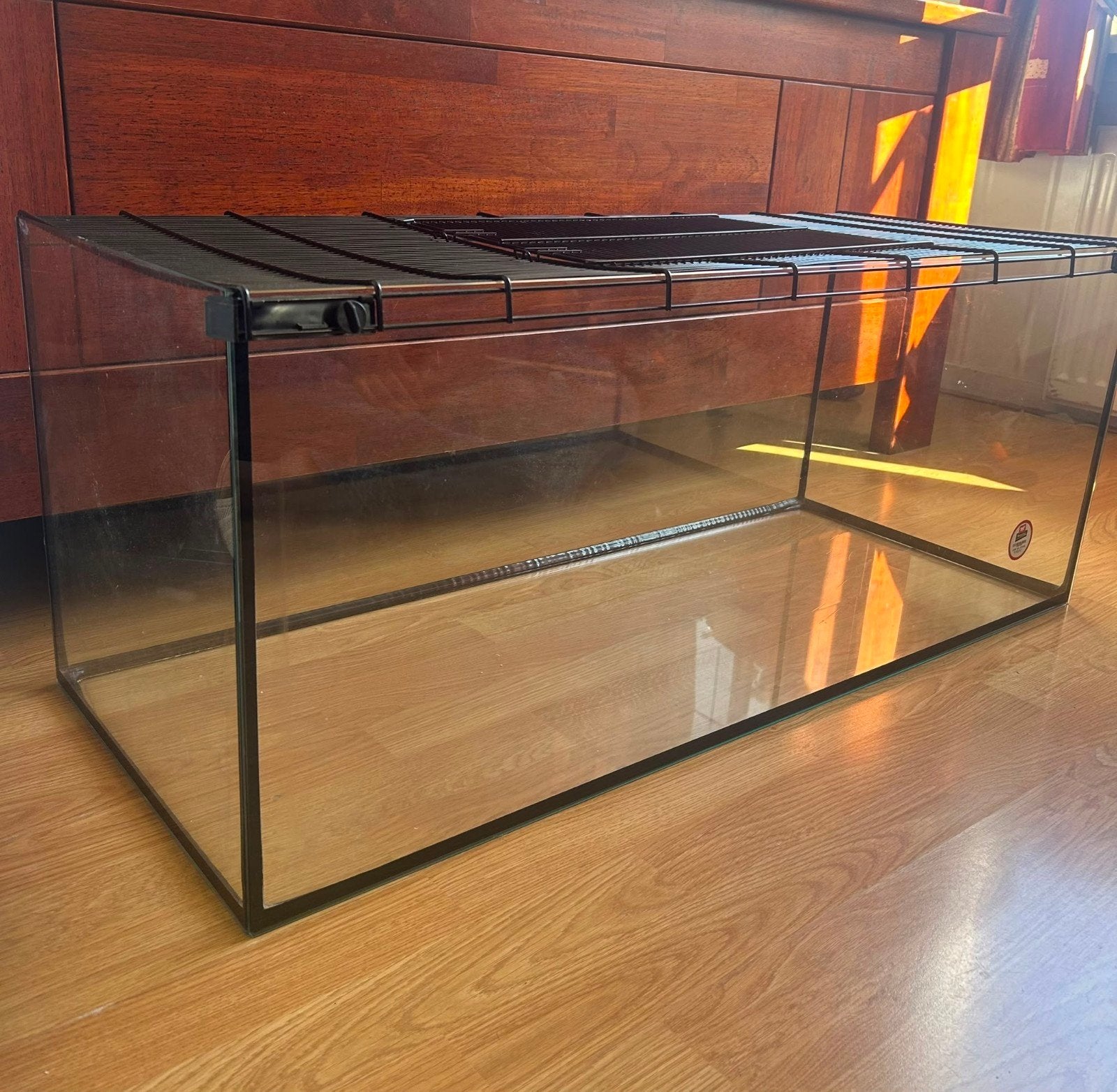 Perfecte glazen hamsterkooi met accessoires, Dieren en Toebehoren, Knaagdieren en Konijnen | Hokken en Kooien, Kooi, Zo goed als nieuw
