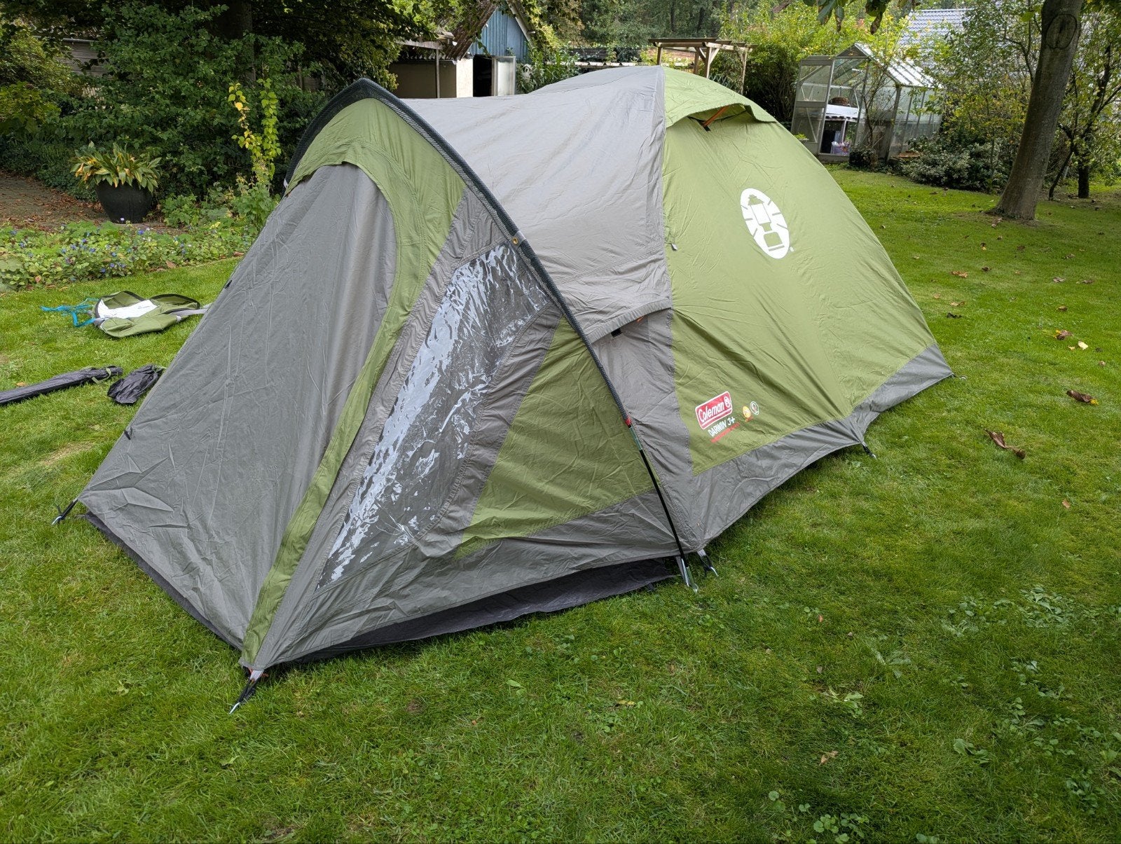 Coleman Darwin 3+ tent, Caravans en Kamperen, Ophalen of Verzenden, Gebruikt, Tot en met 3