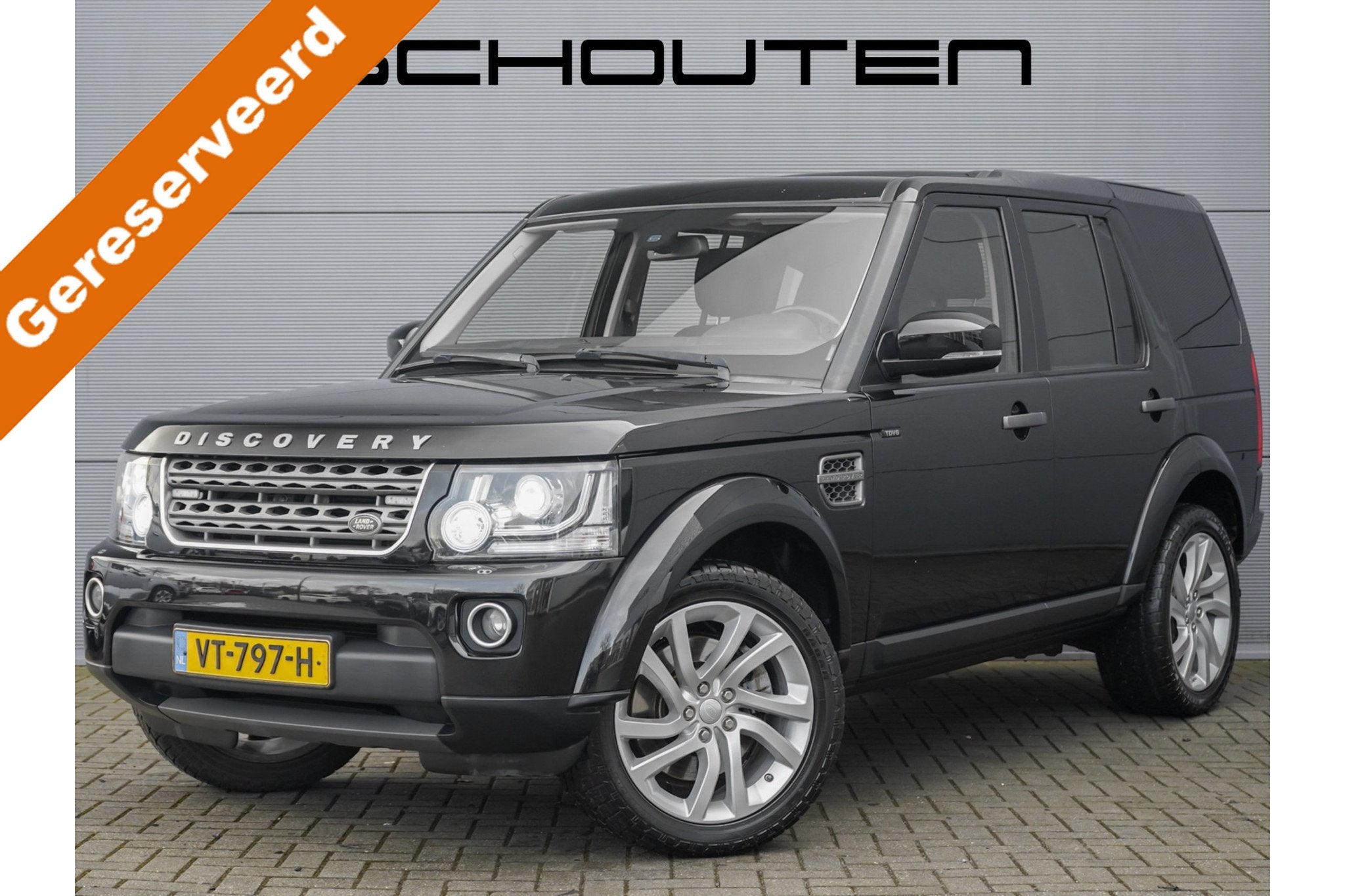 Land Rover Discovery 3.0 TDV6 Commercial Euro 6 ECC 20", Auto's, Stof, 2993 cc, Automatische klimaatregeling, Zwart