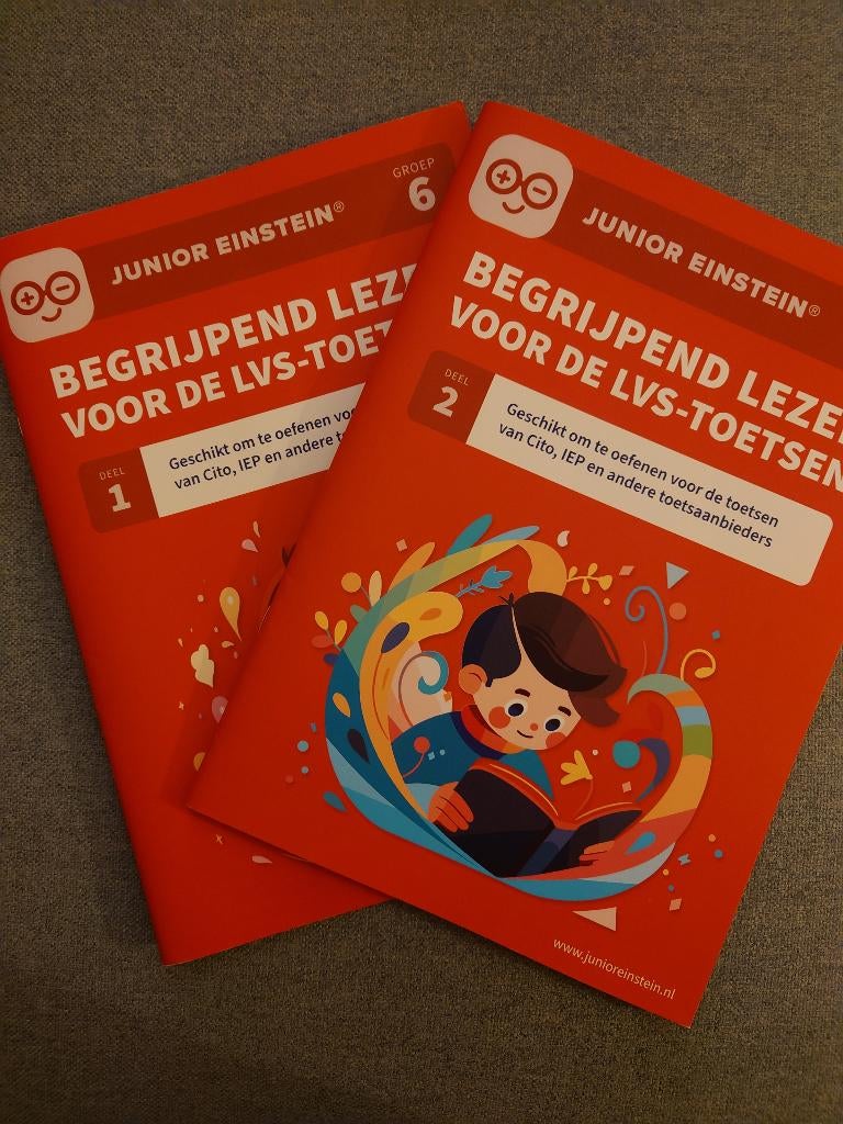 Junior Einstein Begrijpend Lezen Groep 6 Deel 1-2/gratis ver, Onbekend, Verzenden, Niet van toepassing, Zo goed als nieuw