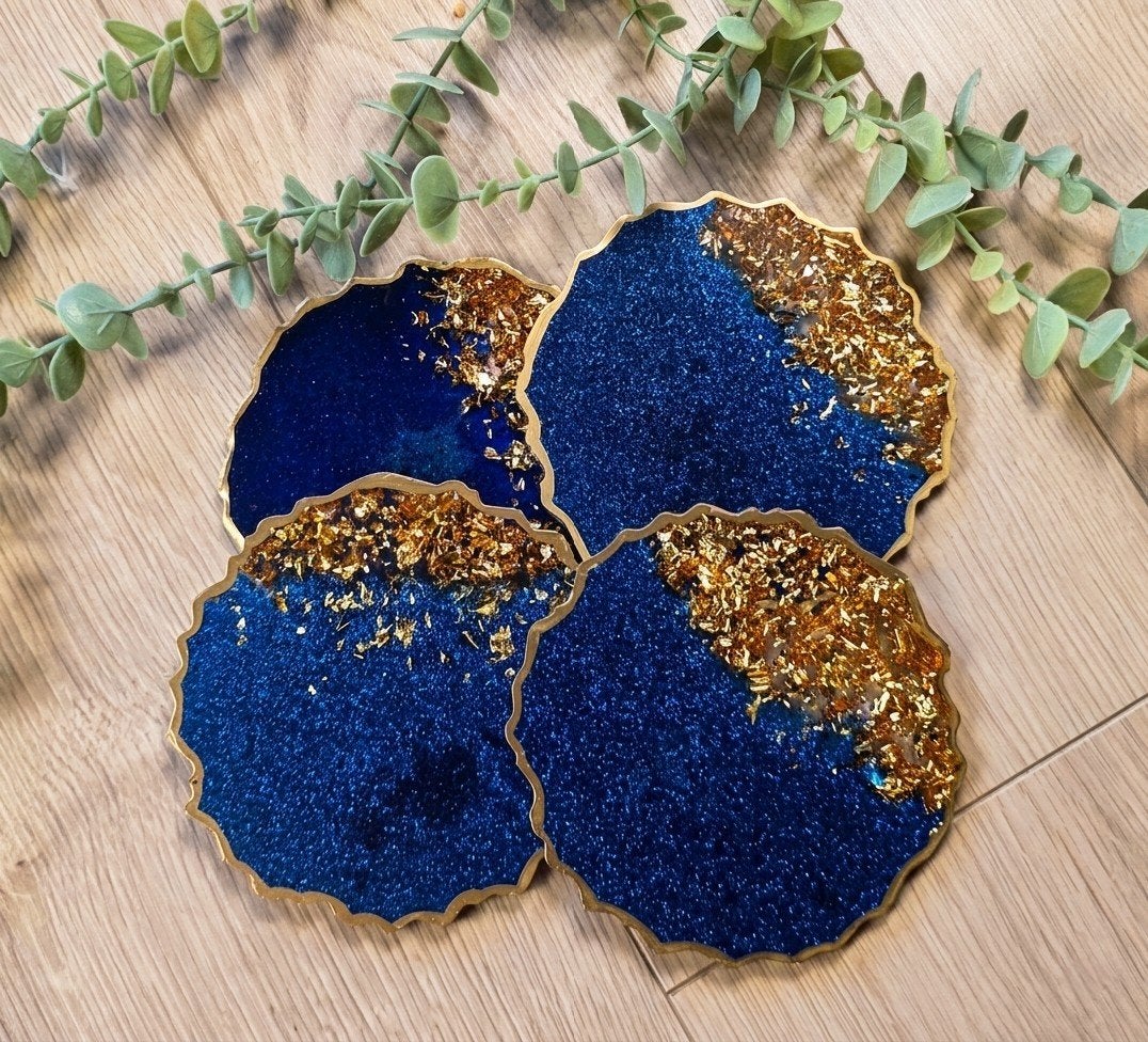 onderzetters epoxy, Huis en Inrichting, Woonaccessoires | Onderzetters, Ophalen of Verzenden, Handgemaakt