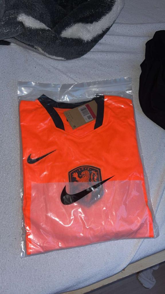 Oranje Nike KNVB Thuisshirt - Nieuw met labels, Maat L, Ophalen of Verzenden, Nieuw, Shirt