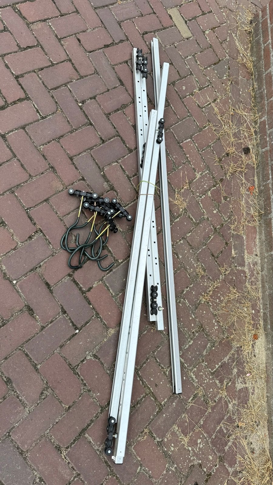 Handig fiets ophangsysteem voor garage of berging, Ophalen, Gebruikt
