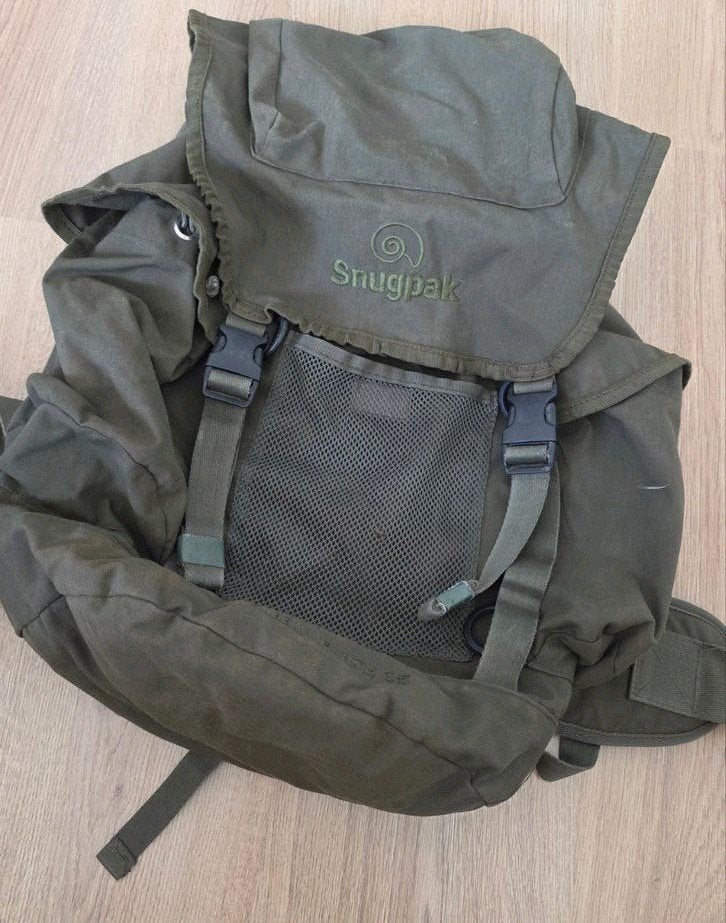 Snugpak Sleeka Force 35L rugzak met regenhoes, Verzenden, Gebruikt, Snugpak