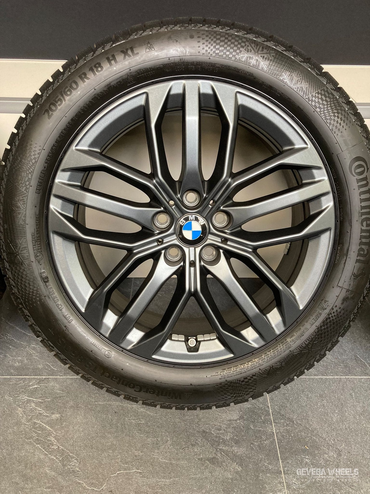 18” originele BMW X1 IX1 X2 IX2 U11 U10 velgen winterbanden, Auto-onderdelen, Banden en Velgen, 18 inch, Gebruikt, -, -