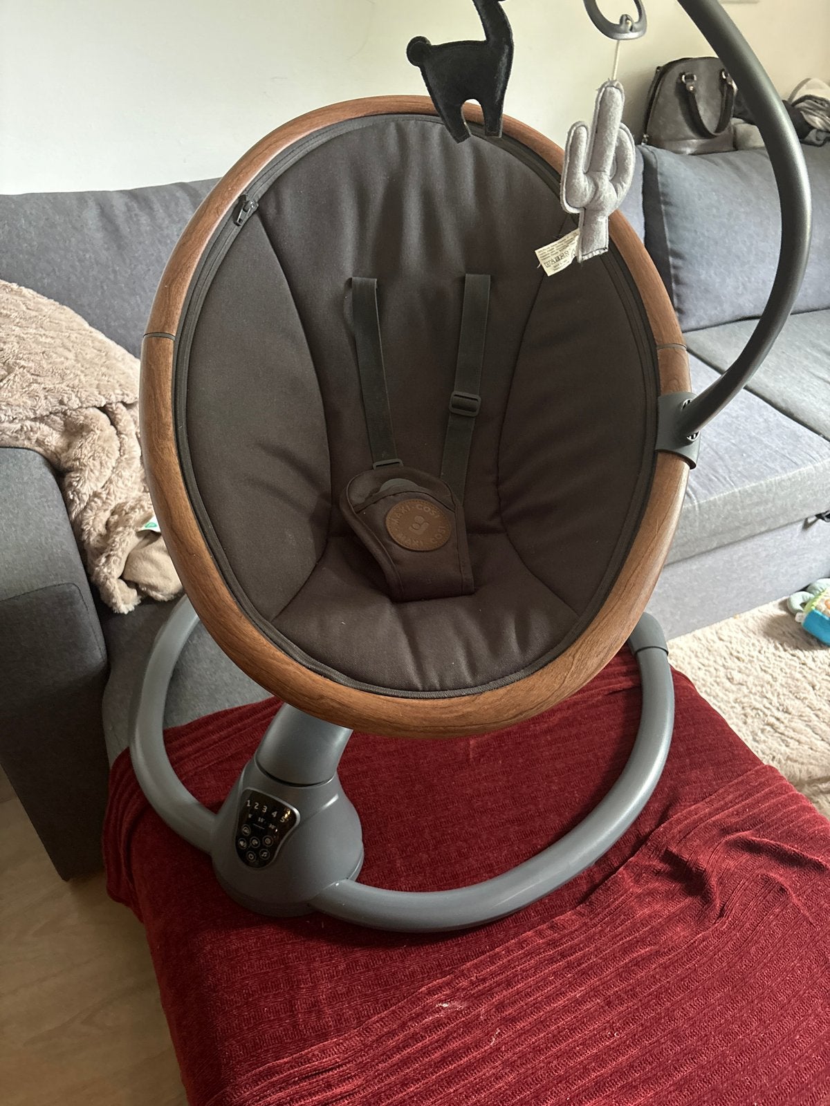 Maxi Cosi schommelstoel met oplader, zo goed als nieuw, Ophalen, Zo goed als nieuw