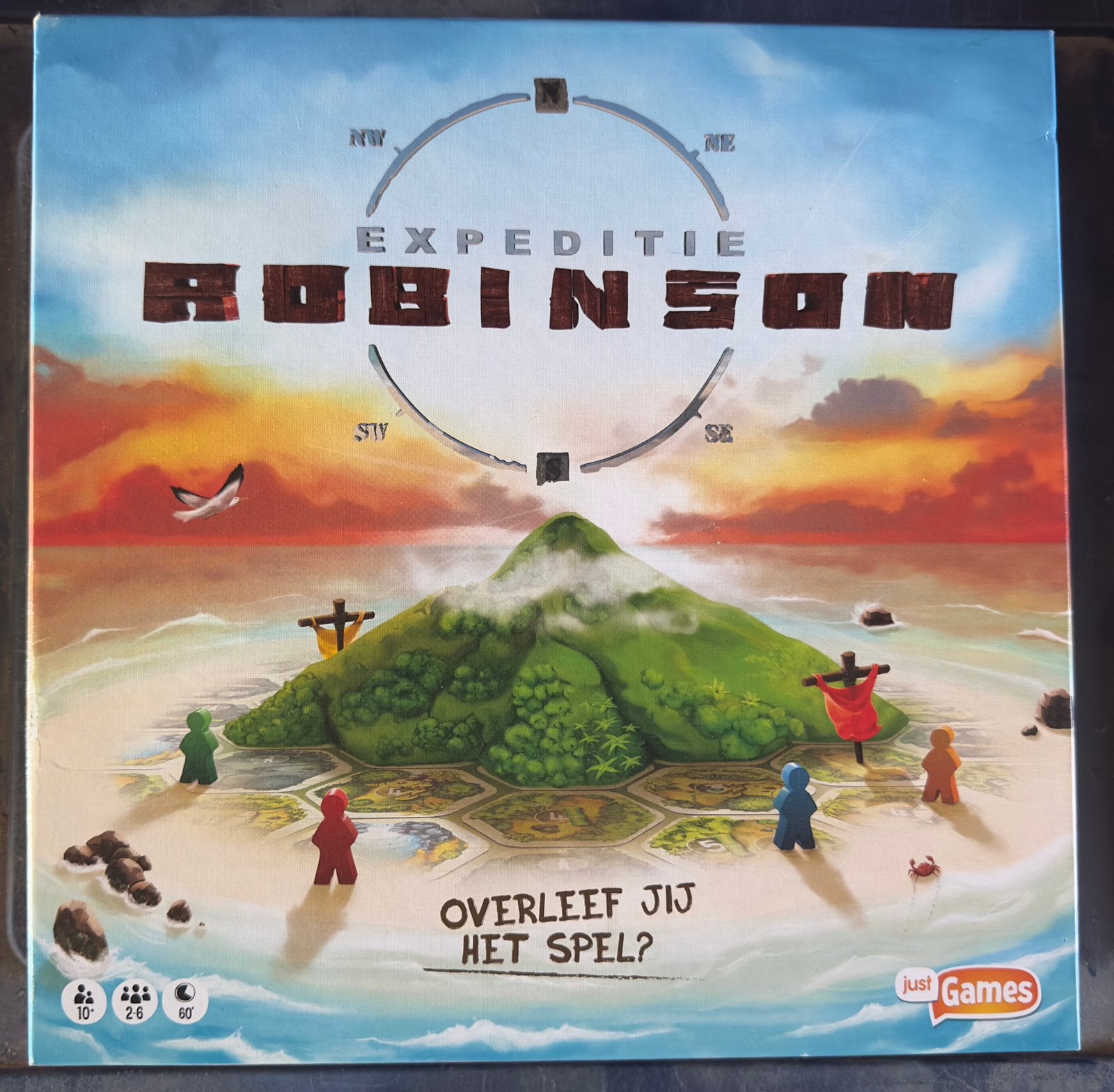 Bordspel Expeditie Robinson, Hobby en Vrije tijd, Gezelschapsspellen | Bordspellen, Ophalen, Zo goed als nieuw