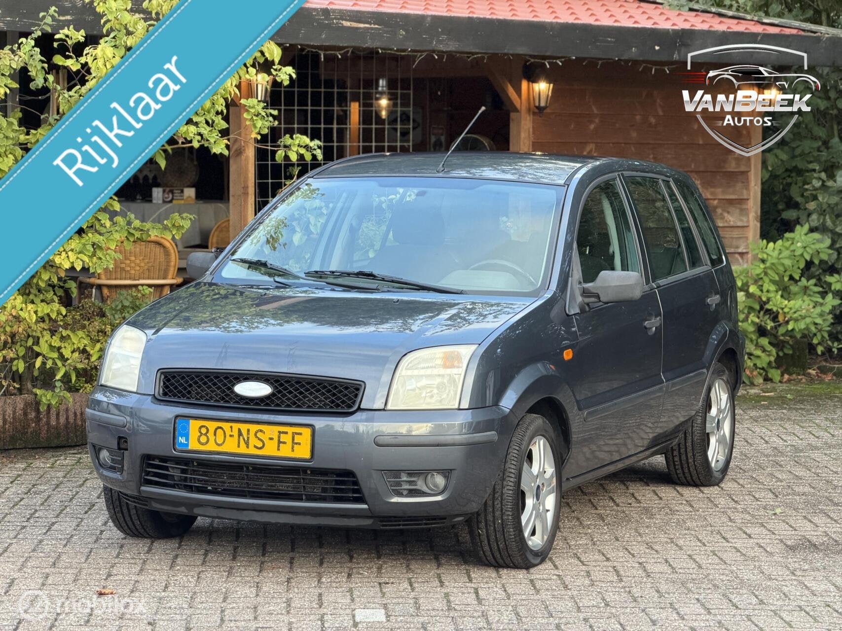 Ford Fusion 1.4-16V Automaat Nap Airco, Auto's, 15 km/l, Origineel Nederlands, Bedrijf, Euro 4