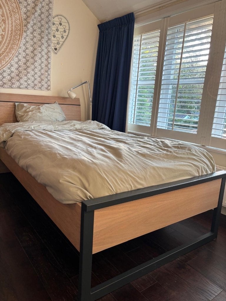 Tempur bed, Ophalen, 100 cm, Eenpersoons, Zo goed als nieuw