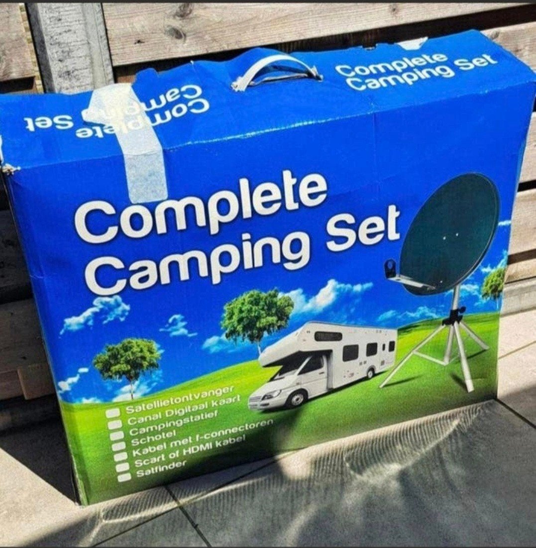 Complete camping set nieuw, Ophalen of Verzenden, Nieuw