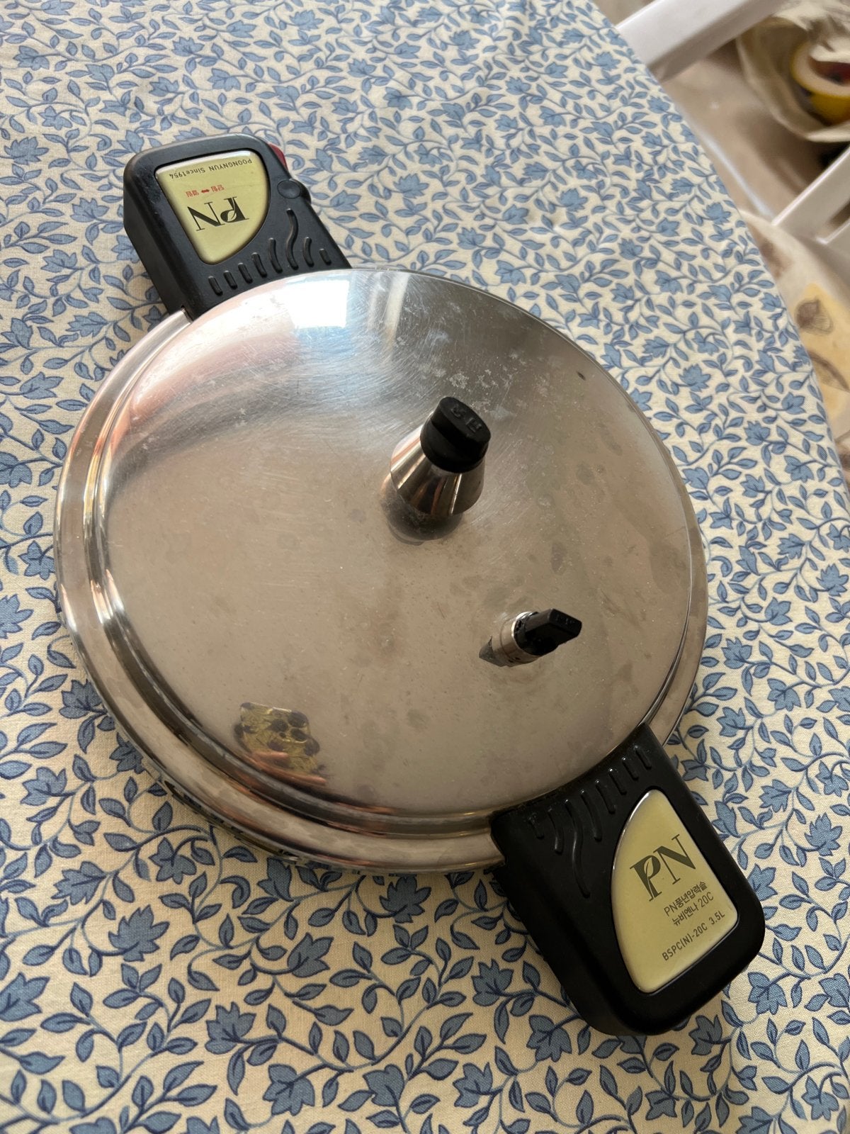 PN Poongnyun Koreaanse Snelkookpan 3.5L (Zo goed als nieuw), Snelkookpan, Gebruikt, Met deksel, Ophalen of Verzenden