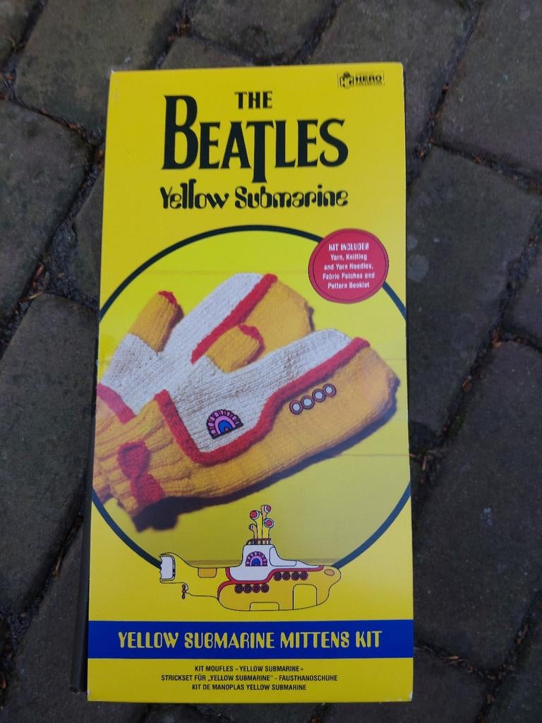 The Beatles Yellow Submarine Wanten Knutselset, Ophalen of Verzenden