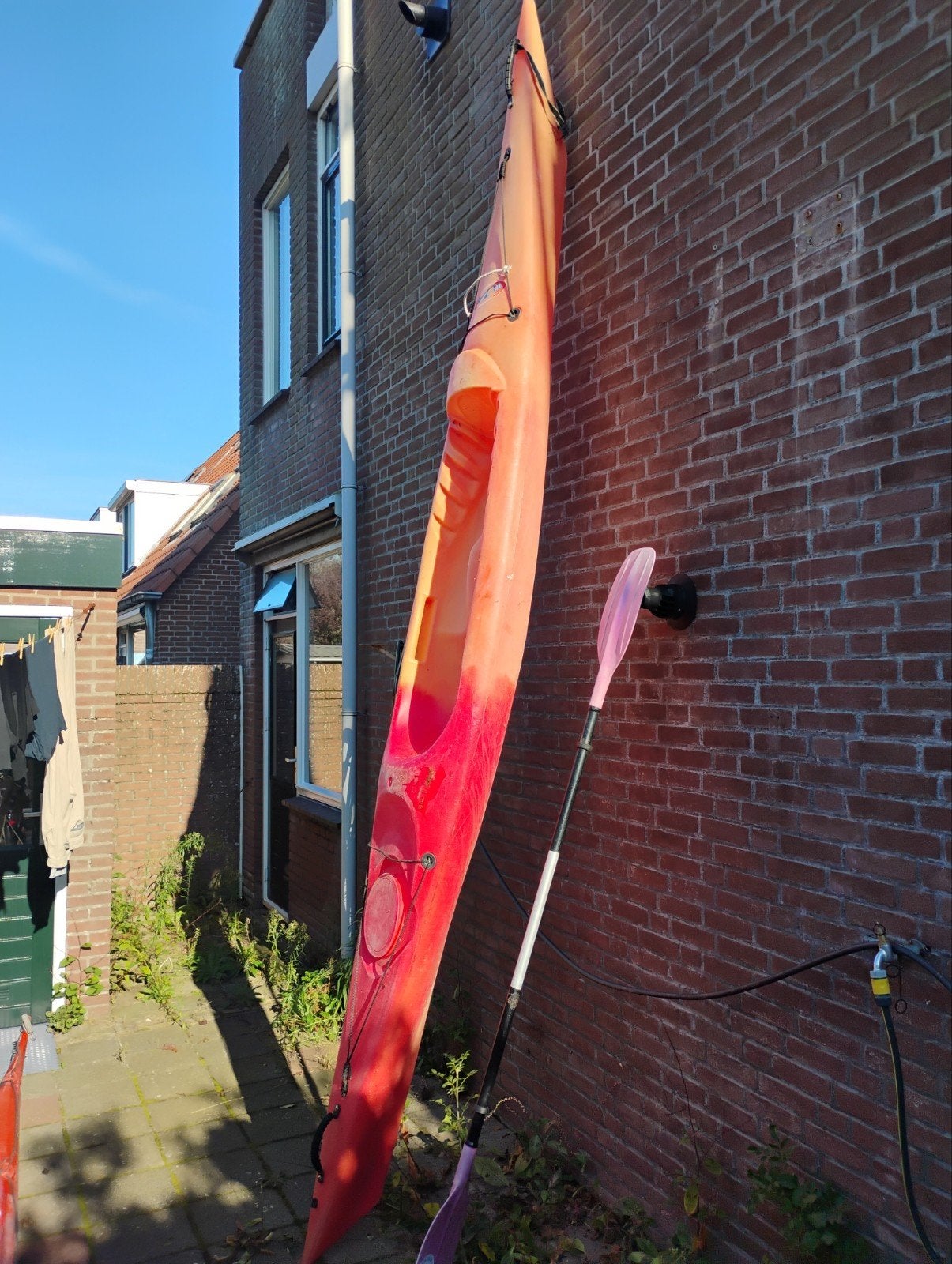 Rotomod Kajak met peddel - Perfect voor wateravonturen!, Ophalen, Gebruikt, 1-persoons