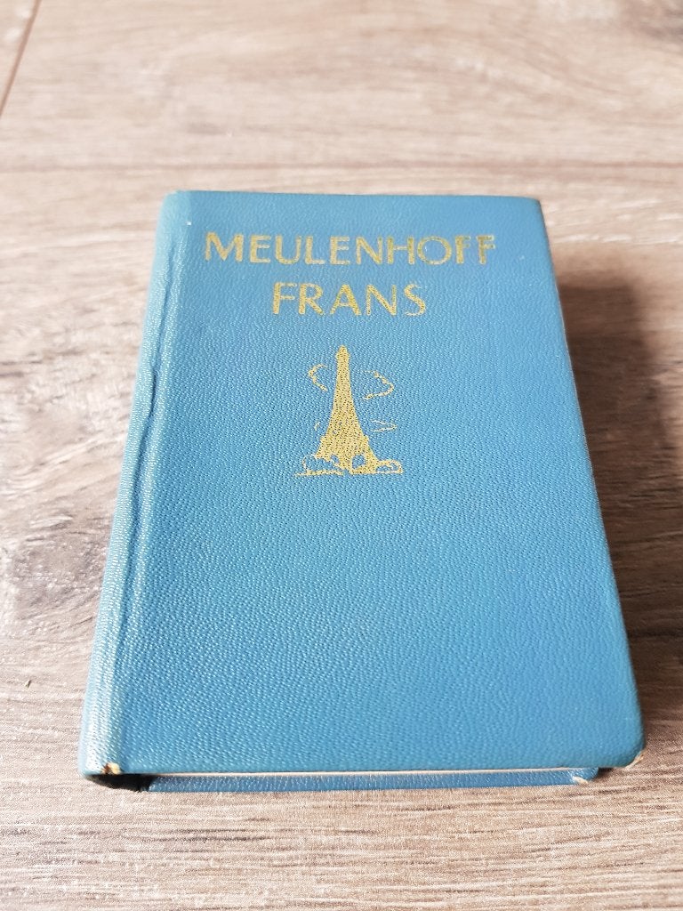 Oud zakwoordenboek Frans - Nederlands -- Meulenhoff -- 1954, Antiek en Kunst, Antiek | Boeken en Bijbels, Ophalen of Verzenden