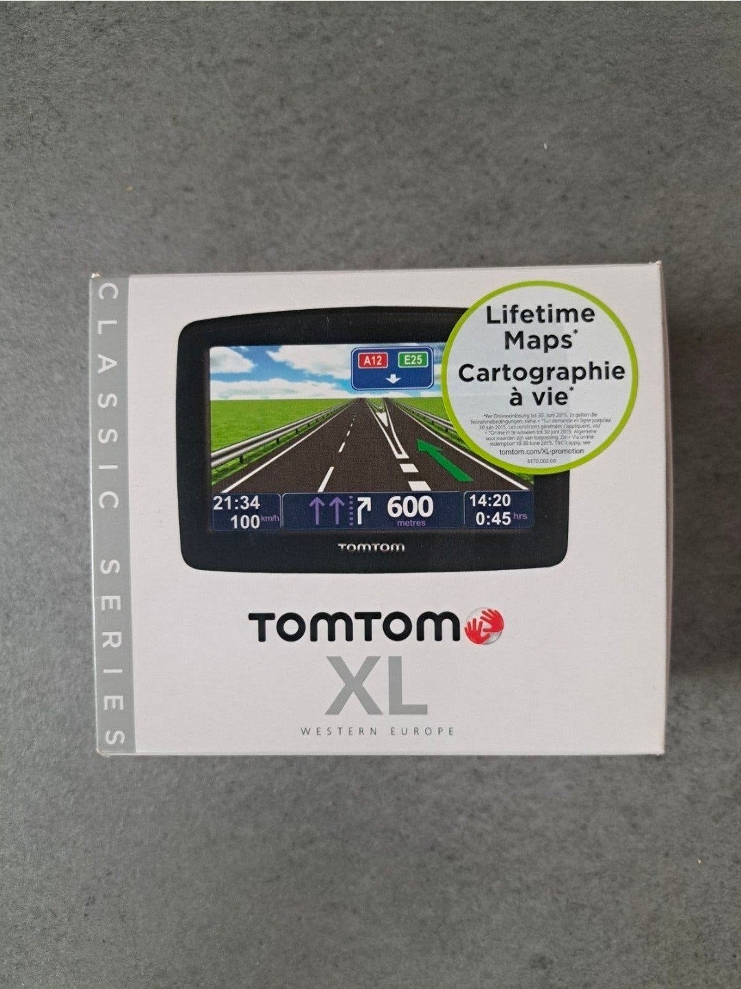 TomTom XL Classic Series Navigatiesysteem, Auto diversen, Ophalen of Verzenden, Zo goed als nieuw