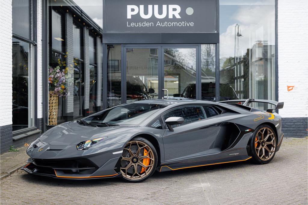 Lamborghini Aventador 6.5 V12 SVJ ''1 di 900'' Grigio Telest, Auto's, Automaat, 1525 kg, Gebruikt, Zwart