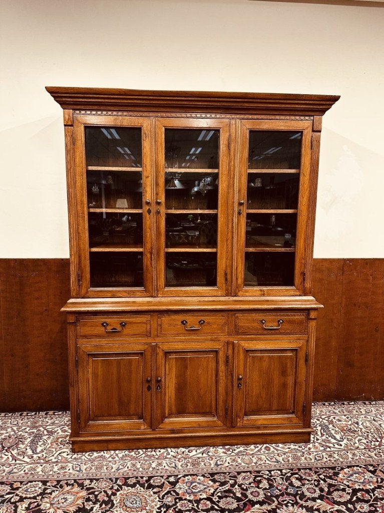 Klassiek Engels Boekenkast Buffetkast kast, Antiek en Kunst, Ophalen