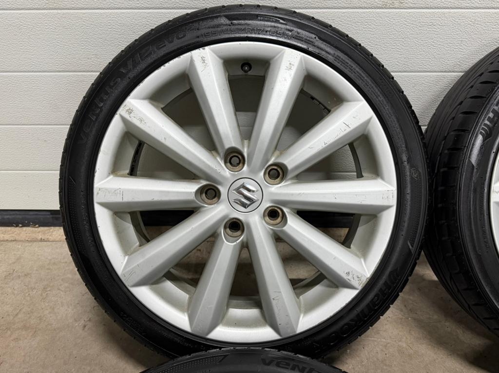17” INCH ORIGINEEL SUZUKI SWIFT SPORT ZOMER VELGEN 5X114,3, Auto-onderdelen, Banden en Velgen, 215 mm, Banden en Velgen, 17 inch