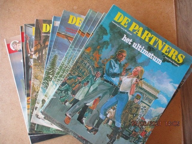 adv3729 de partners, Eén stripboek, Ophalen, Gelezen