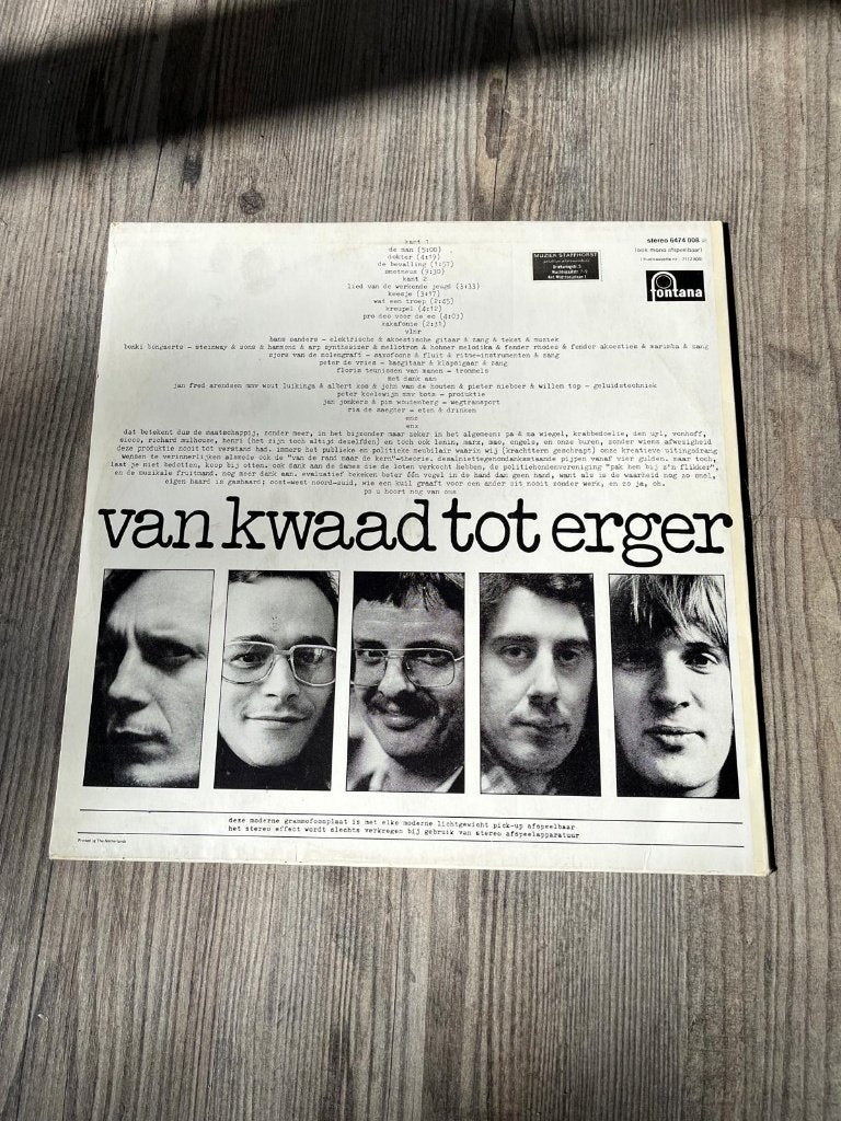 Bots lp plaat, Cd's en Dvd's, Vinyl | Nederlandstalig, Ophalen of Verzenden, 12 inch, Levenslied of Smartlap