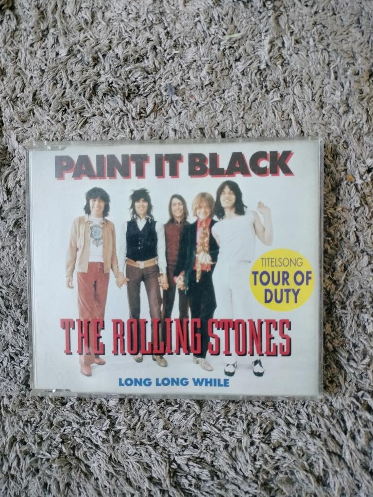 The Rolling Stones - Paint It Black CD Single, Ophalen, Gebruikt, Rock en Metal