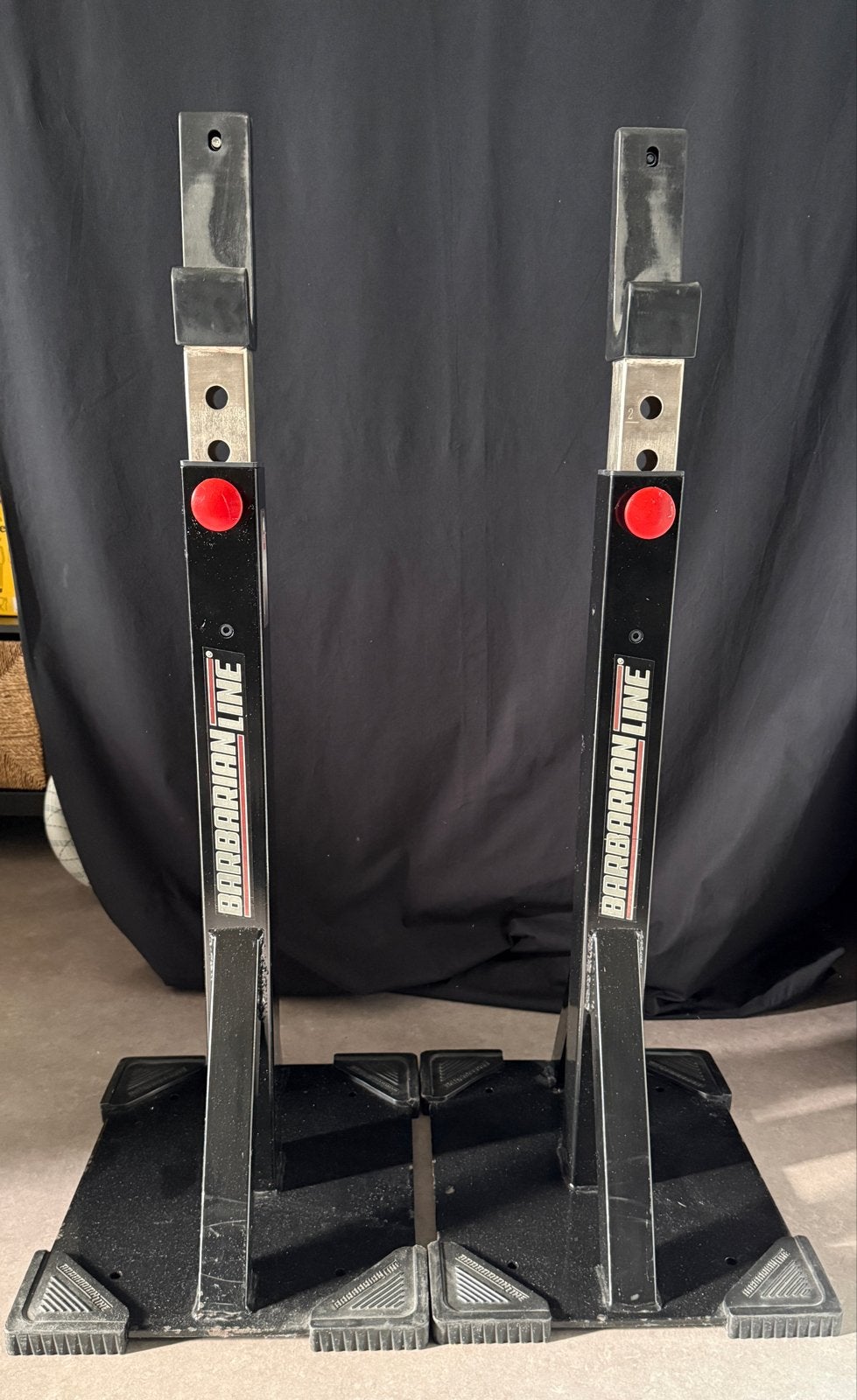 Barbarian Line - Verstelbare squat stands, Ophalen, Gebruikt, Armen, Overige typen