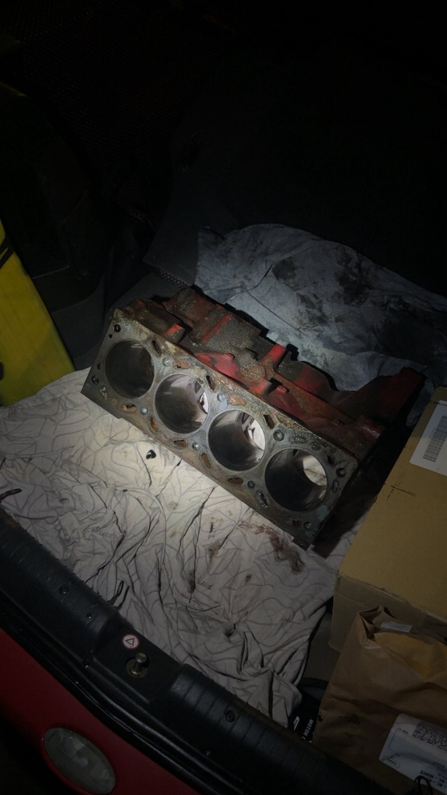 B202 turbo onderblok, Ophalen of Verzenden, Gebruikt, Saab