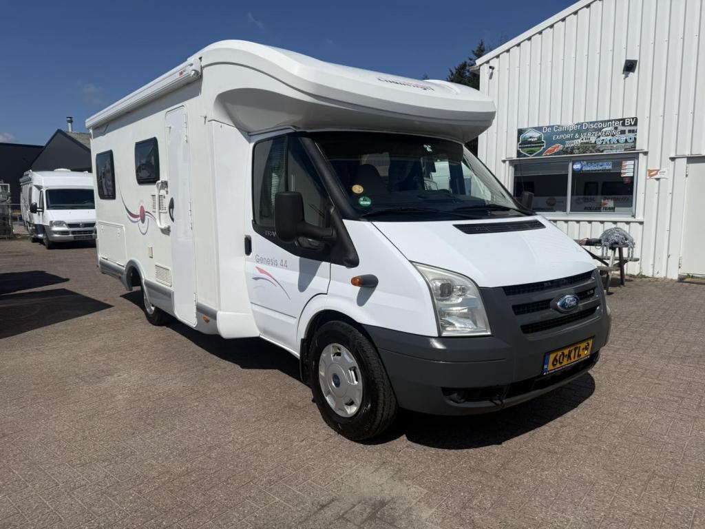 Challenger Genesis 44 Enkele bedden Airco, Caravans en Kamperen, Campers, Ford, Bedrijf, Diesel, Challenger