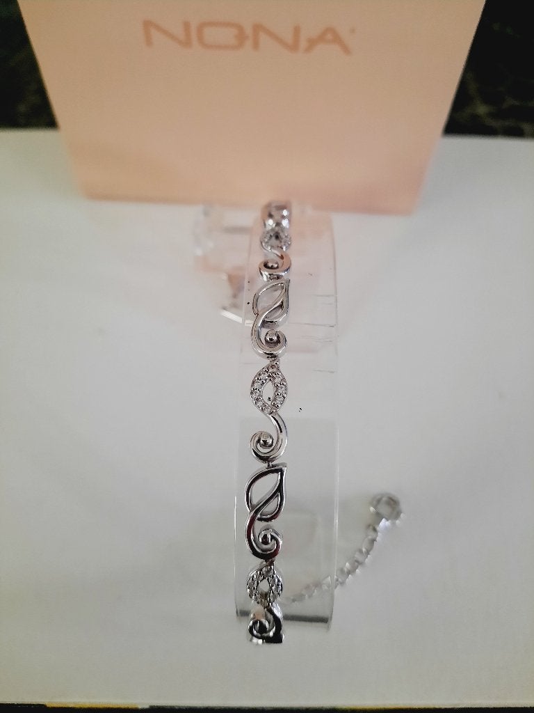 Nieuwe Nona jewels armband 20cm, Ophalen of Verzenden, Nieuw, Zilver, Zilver