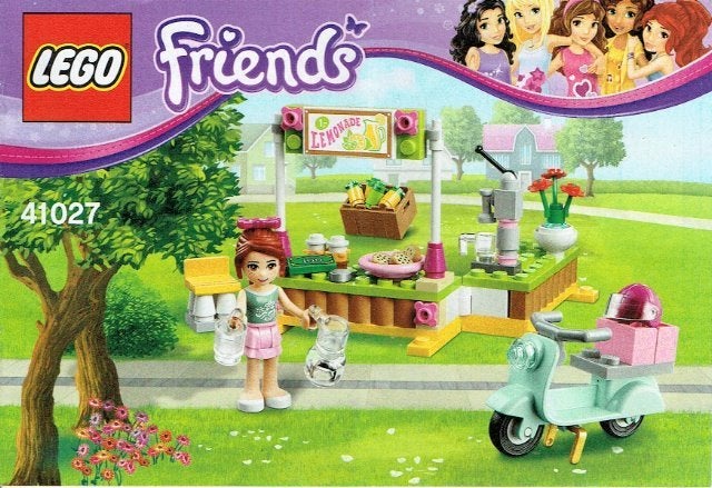 LEGO Friends Mia’s Limonadekraam – 41027, Ophalen, Lego, Compleet, Friends