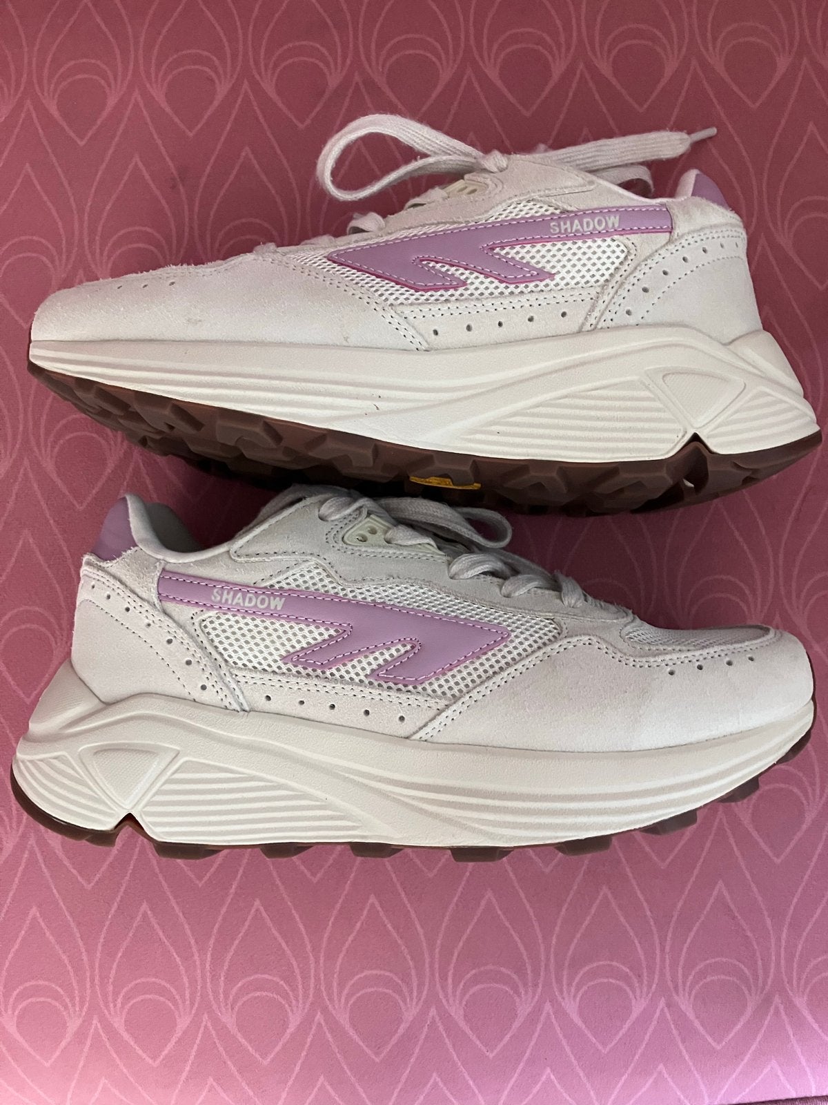 Hi-Tec HTS Shadow RGS sneakers met suède details maat 38, Beige, Ophalen of Verzenden, Sneakers of Gympen, Zo goed als nieuw