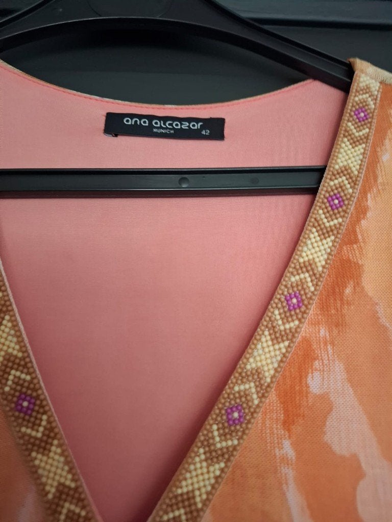 Jurk maat 42 Anna alcazar als nieuw, Kleding | Dames, Jurken, Overige kleuren, Maat 42/44 (L), Ophalen of Verzenden, Zo goed als nieuw