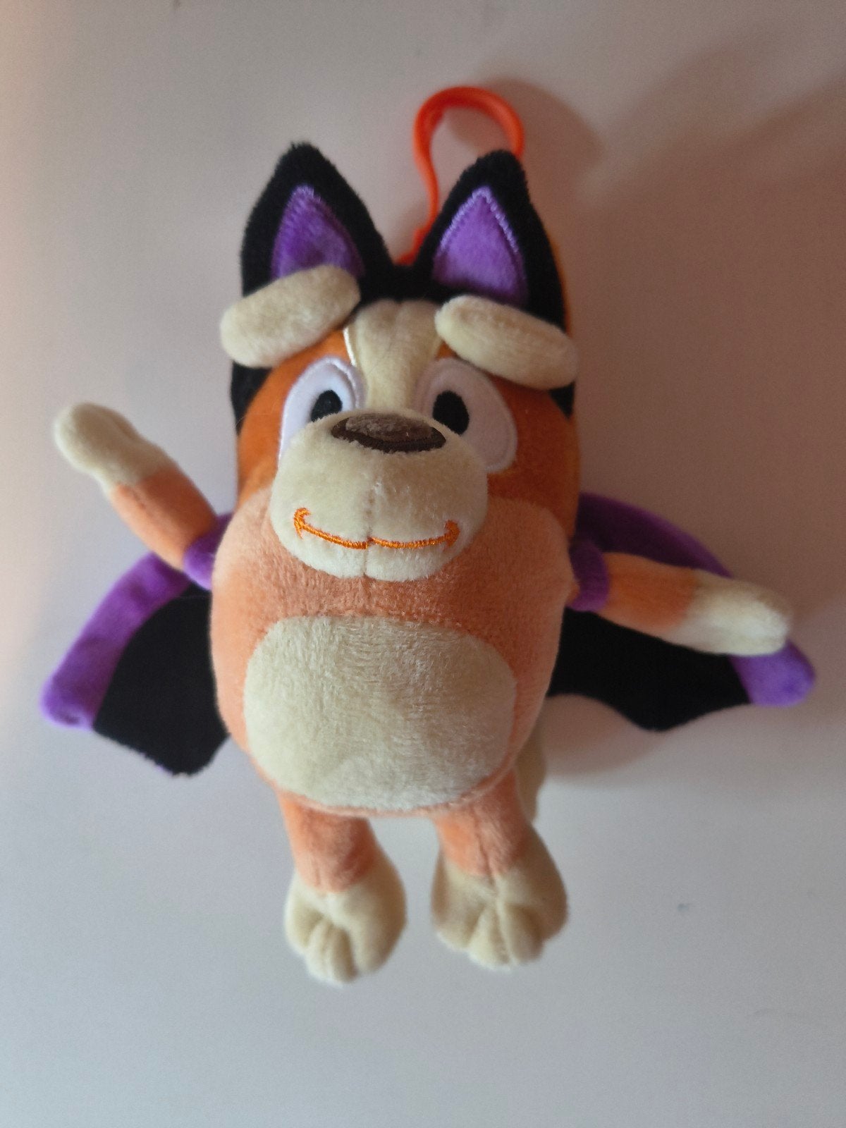 Bluey knuffel vampier/vleermuis, Ophalen, Oranje, Overige merken, Overige karakters